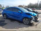 2017 Hyundai Ioniq Hybrid Limited Blue vin: KMHC85LC0HU029684
