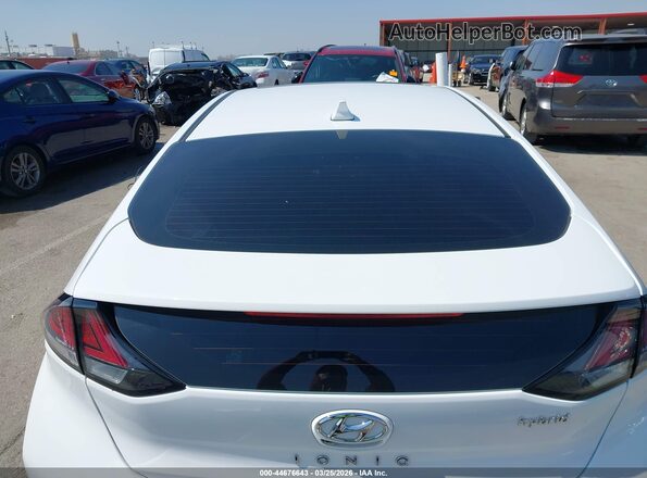 KMHC85LC0NU277882 2022 HYUNDAI IONIQ HYBRID White 