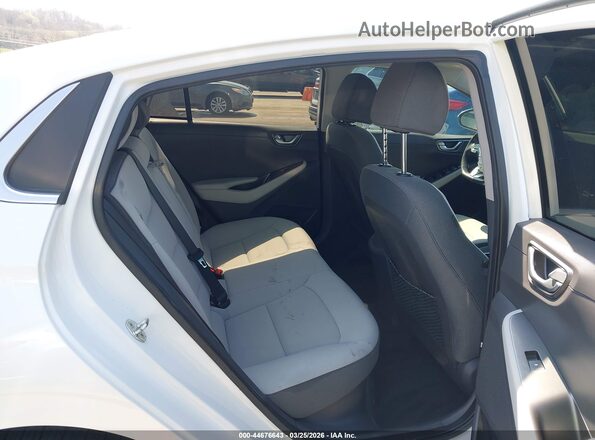 KMHC85LC0NU277882 2022 HYUNDAI IONIQ HYBRID White VIN კოდის სტიკერის ხედი