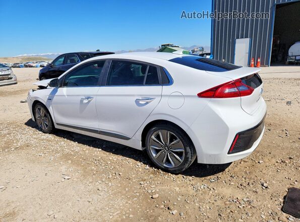 KMHC85LC2HU051542 2017 HYUNDAI IONIQ Белый Задняя левая четверть
