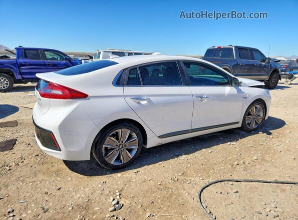 KMHC85LC2HU051542 2017 HYUNDAI IONIQ Белый Задняя правая четверть