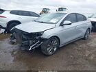 2018 Hyundai Ioniq Hybrid Limited Silver vin: KMHC85LC3JU075094