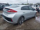 2018 Hyundai Ioniq Hybrid Limited Silver vin: KMHC85LC3JU075094