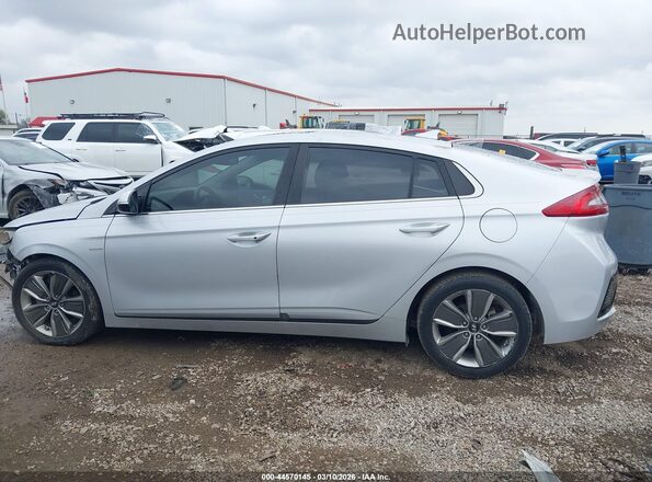 KMHC85LC3JU075094 2018 HYUNDAI IONIQ HYBRID Silver 