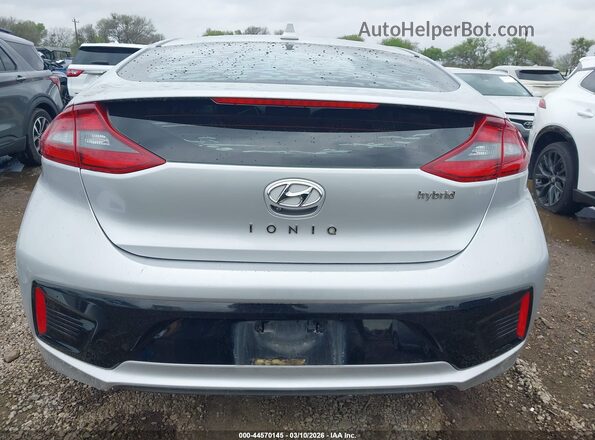 KMHC85LC3JU075094 2018 HYUNDAI IONIQ HYBRID Silver 