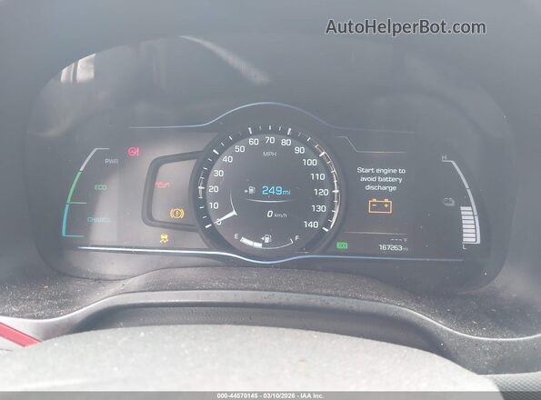 KMHC85LC3JU075094 2018 HYUNDAI IONIQ HYBRID Silver უკანა სავარძლების ხედი