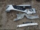 2018 Hyundai Ioniq Hybrid Limited Silver vin: KMHC85LC3JU075094