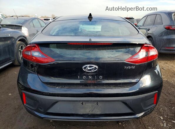 KMHC85LC5JU071984 2018 HYUNDAI IONIQ Черный Вид сзади