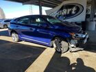 2019 Hyundai Ioniq Hybrid Синий vin: KMHC85LC6KU120644