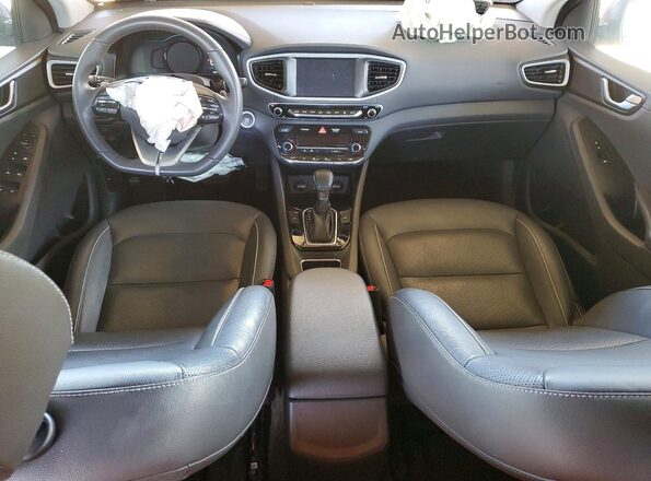 KMHC85LC6KU120644 2019 HYUNDAI IONIQ Синий Вид панели приборов