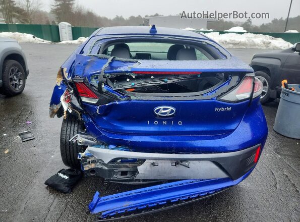 KMHC85LC6MU261362 2021 HYUNDAI IONIQ Синий Вид сзади