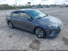 2017 Hyundai Ioniq Hybrid Limited Gray vin: KMHC85LC9HU035810