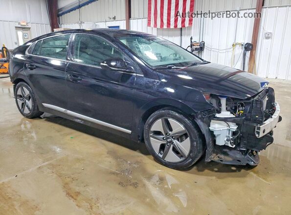 KMHC85LCXMU245083 2021 HYUNDAI IONIQ Black Передня права чверть