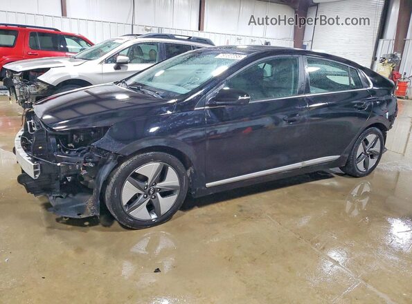 KMHC85LCXMU245083 2021 HYUNDAI IONIQ Black Передня ліва чверть