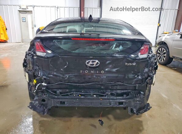 KMHC85LCXMU245083 2021 HYUNDAI IONIQ Black Вид ззаду