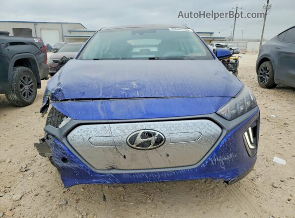 KMHC85LJ3LU072519 2020 HYUNDAI IONIQ Blue Widok z przodu