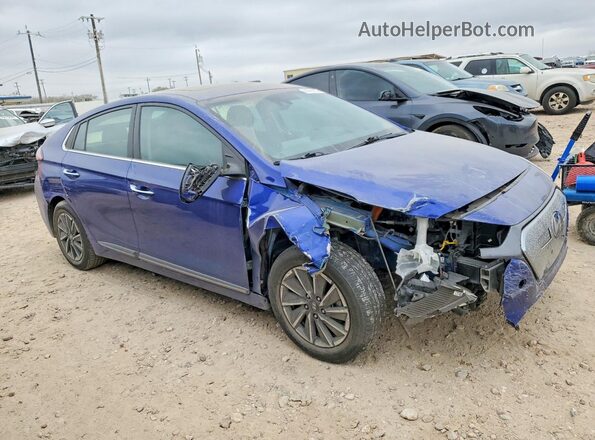 KMHC85LJ3LU072519 2020 HYUNDAI IONIQ Blue Przód prawy