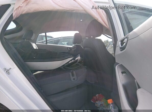 KMHC85LJ8LU061158 2020 HYUNDAI IONIQ ELECTRIC White Вид наклейки з VIN-кодом