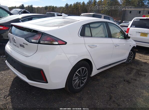KMHC85LJ8LU061158 2020 HYUNDAI IONIQ ELECTRIC White Задня права чверть