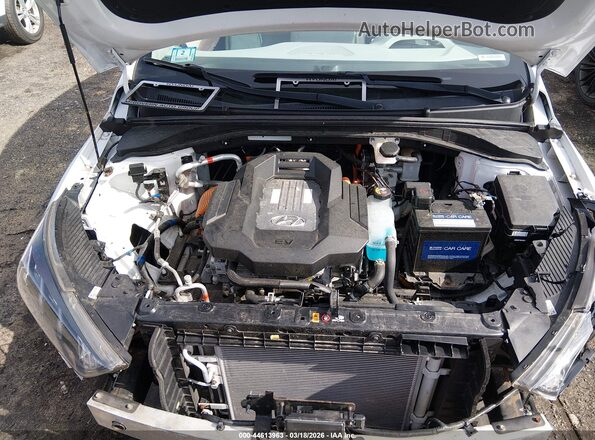 KMHC85LJ8LU061158 2020 HYUNDAI IONIQ ELECTRIC White Вид ззаду