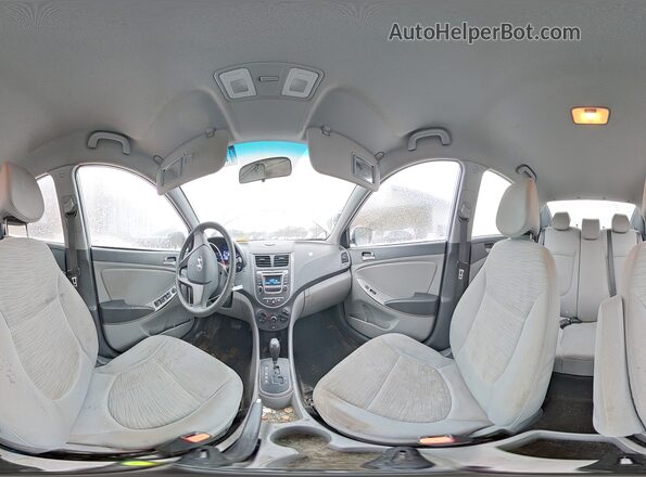 KMHCT4AE0HU244530 2017 HYUNDAI ACCENT Silver Widok naklejki z numerem VIN