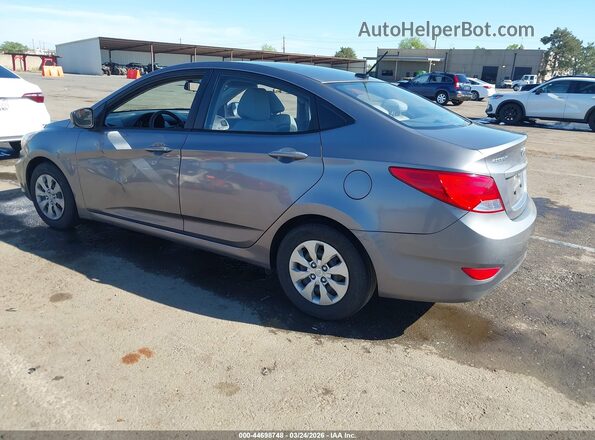 KMHCT4AE1GU967544 2016 HYUNDAI ACCENT Серый Задняя левая четверть