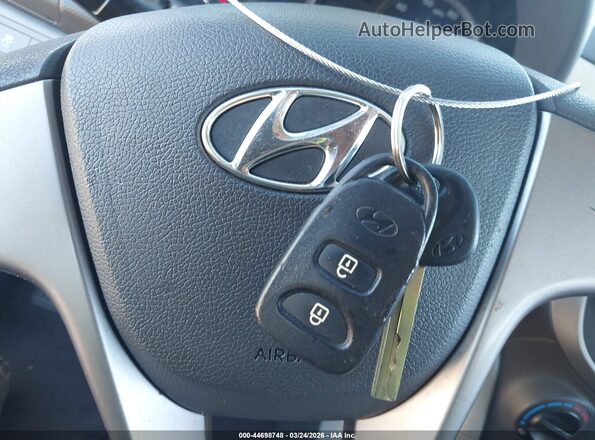 KMHCT4AE1GU967544 2016 HYUNDAI ACCENT Серый Вид панели приборов