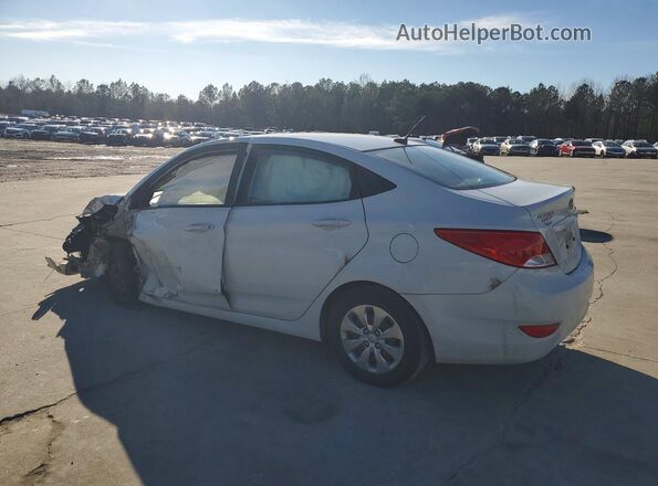 KMHCT4AE2HU369237 2017 HYUNDAI ACCENT Белый Задняя левая четверть