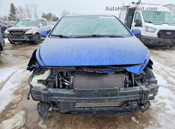 KMHCT4AE4GU089947 2016 HYUNDAI ACCENT Blue წინა ხედი