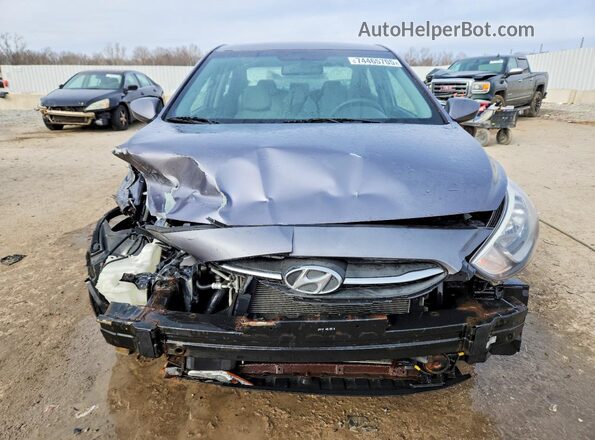 KMHCT4AE4GU161231 2016 HYUNDAI ACCENT Gray Widok z przodu