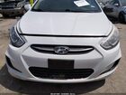 2017 Hyundai Accent Value Edition Белый vin: KMHCT4AE7HU372120