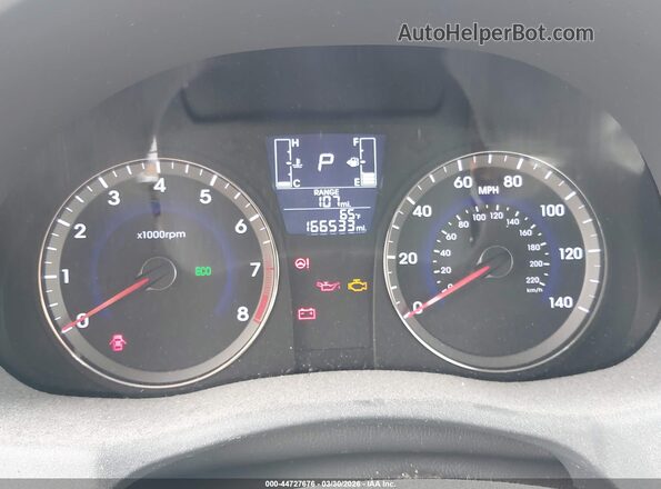 KMHCT4AE8GU014927 2016 HYUNDAI ACCENT Red Widok tylnych siedzeń