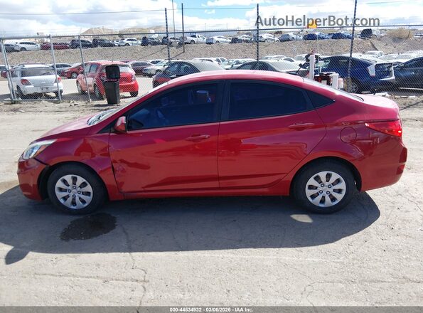 KMHCT4AE8GU030173 2016 HYUNDAI ACCENT Красный Панорамный вид салона 360°