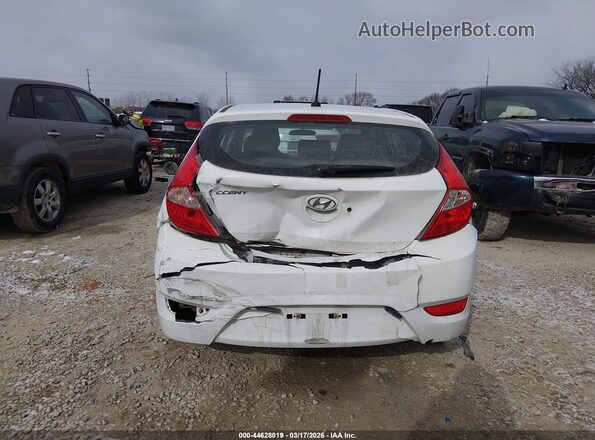 KMHCT5AE5HU302198 2017 HYUNDAI ACCENT Белый 