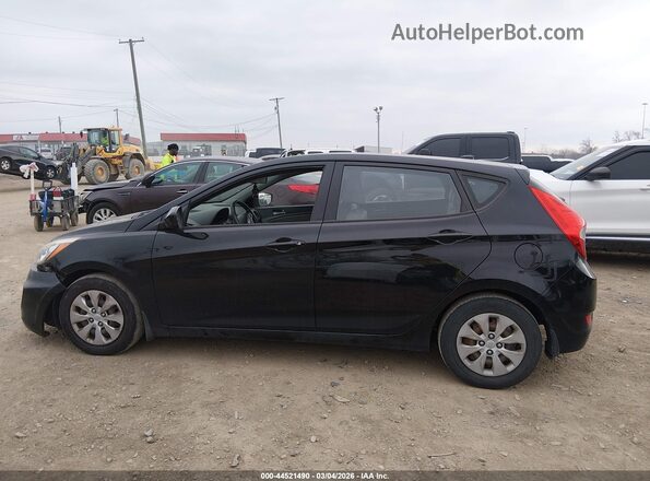 KMHCT5AEXGU240053 2016 HYUNDAI ACCENT Black სალონის 360-გრადუსიანი ხედი