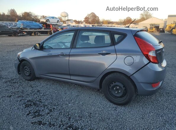 KMHCT5AEXHU343135 2017 HYUNDAI ACCENT Серый Задняя левая четверть