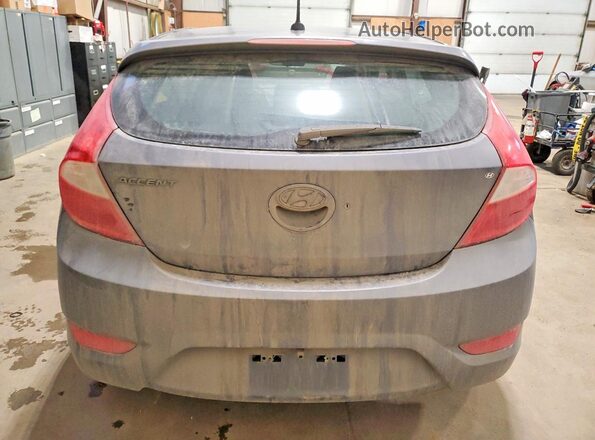 KMHCU5AE0HU332335 2017 HYUNDAI ACCENT Черный Вид сзади