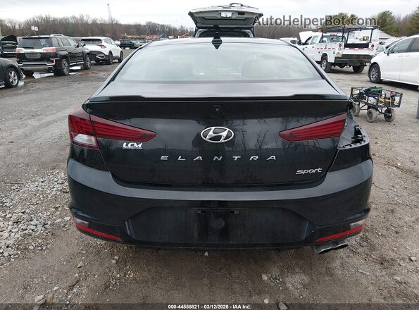 KMHD04LB2KU818682 2019 HYUNDAI ELANTRA Black 