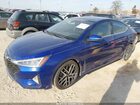 2020 Hyundai Elantra Sport Blue vin: KMHD04LB6LU992918