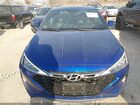 2020 Hyundai Elantra Sport Blue vin: KMHD04LB6LU992918
