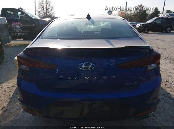 KMHD04LB6LU992918 2020 HYUNDAI ELANTRA Blue 