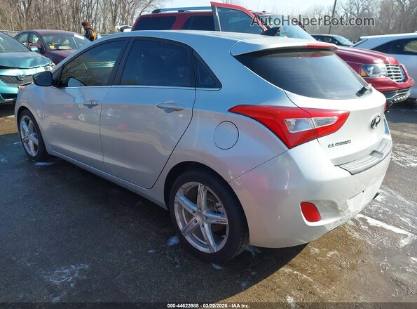 KMHD35LH0GU286485 2016 HYUNDAI ELANTRA GT Серебряный Задняя левая четверть