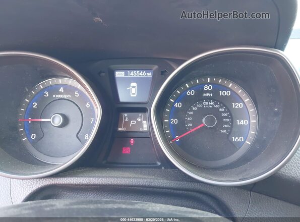 KMHD35LH0GU286485 2016 HYUNDAI ELANTRA GT Серебряный Вид задних сидений