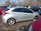 2016 Hyundai Elantra Gt   Серебряный vin: KMHD35LH0GU286485