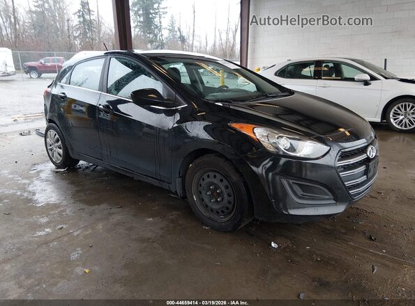 KMHD35LH2GU321060 2016 HYUNDAI ELANTRA GT Черный Передняя правая четверть