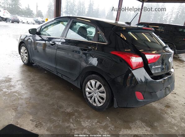 KMHD35LH2GU321060 2016 HYUNDAI ELANTRA GT Черный Задняя левая четверть