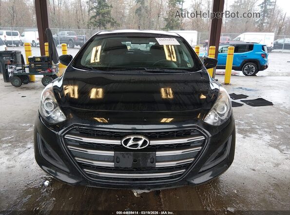 KMHD35LH2GU321060 2016 HYUNDAI ELANTRA GT Черный Вид задней части салона