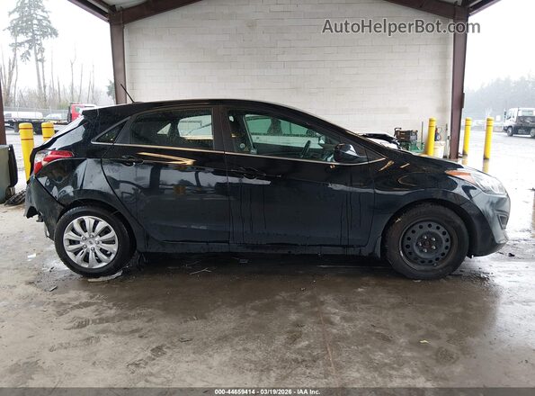 KMHD35LH2GU321060 2016 HYUNDAI ELANTRA GT Черный Панорамный вид салона 360°