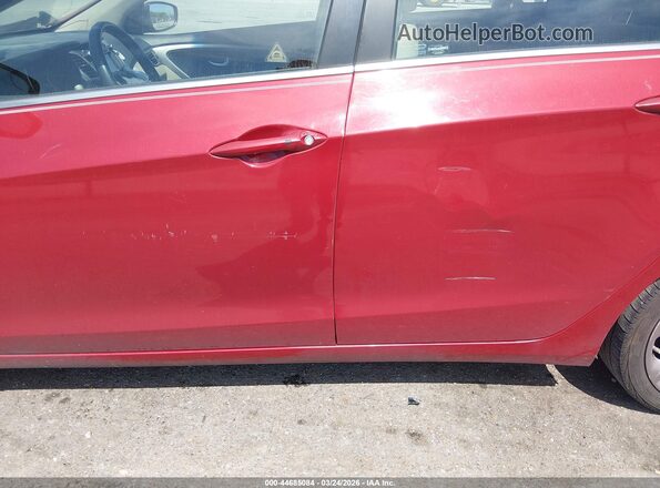 KMHD35LH2GU321494 2016 HYUNDAI ELANTRA GT Красный Вид спереди