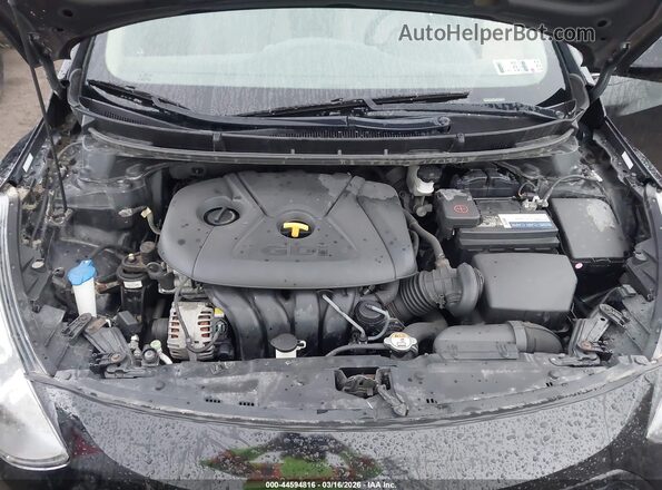 KMHD35LH3HU360399 2017 HYUNDAI ELANTRA GT Черный Вид сзади